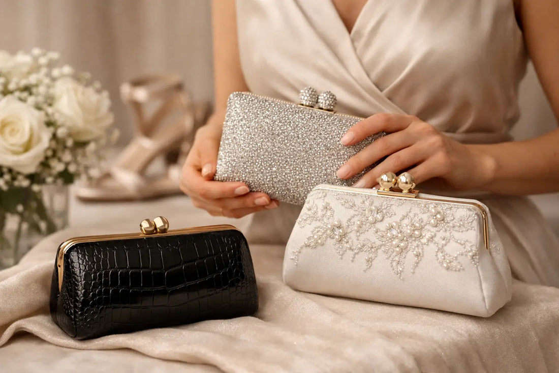 Welke clutch bij trouwgast? Zo kies je goed