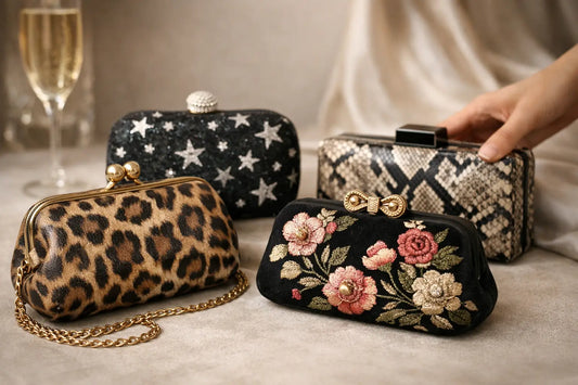 Top avondtassen met print voor jouw feestlook