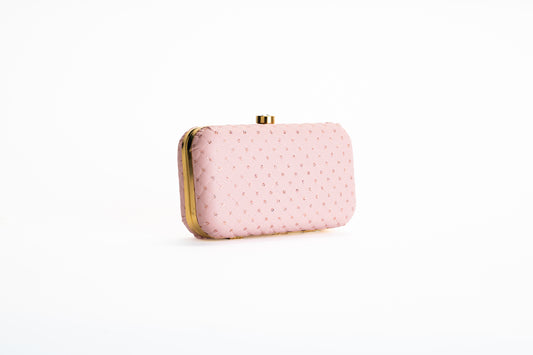 Pink clutch bag ladies – Soft Blush NOESHI