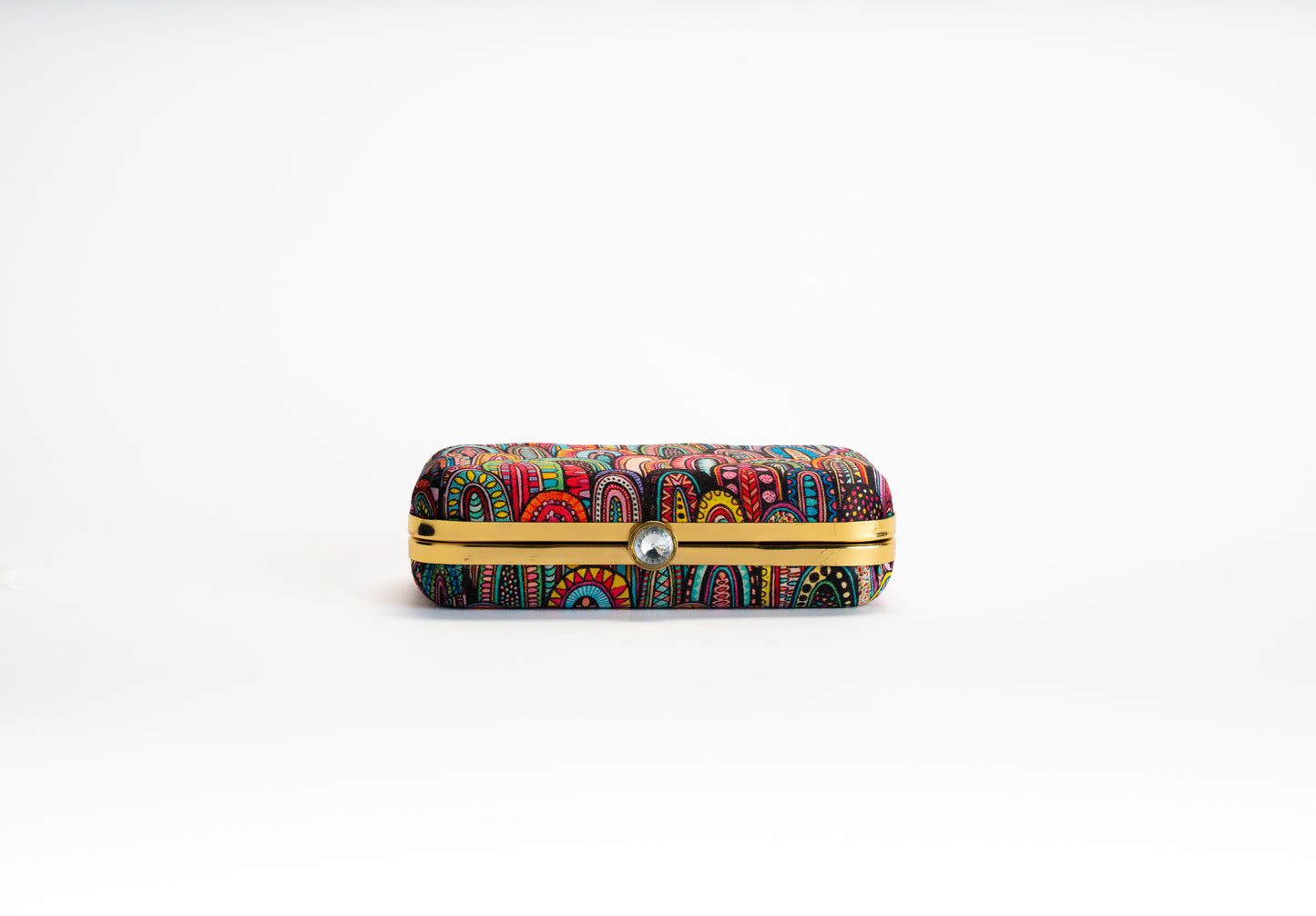 Bohemian clutch bag for women – paisley print NOESHI