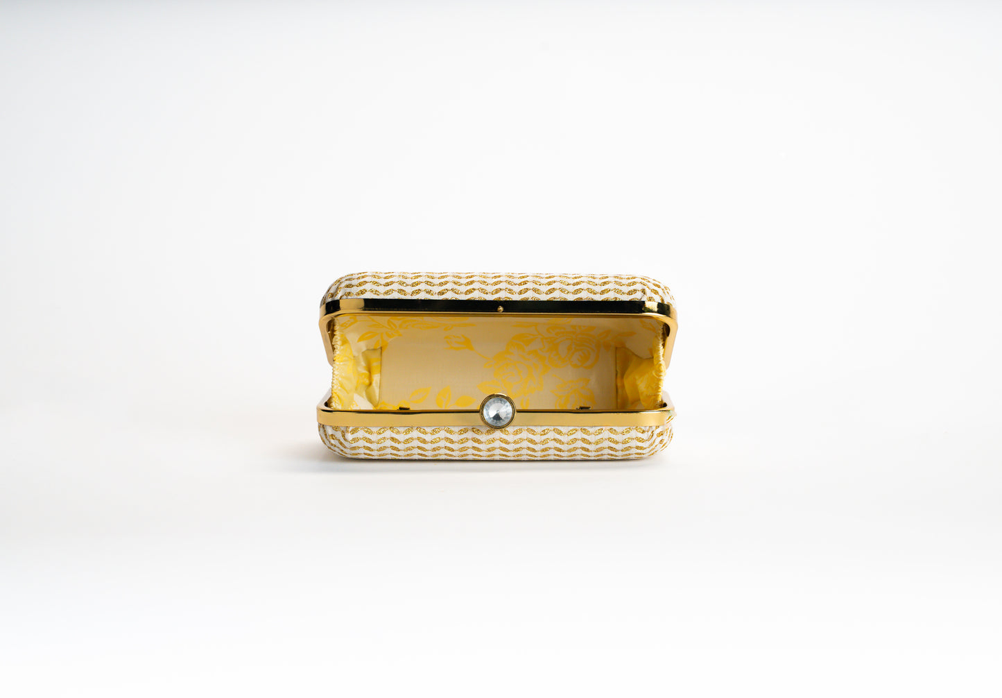 Gold clutch bag ladies – Golden Wave NOESHI