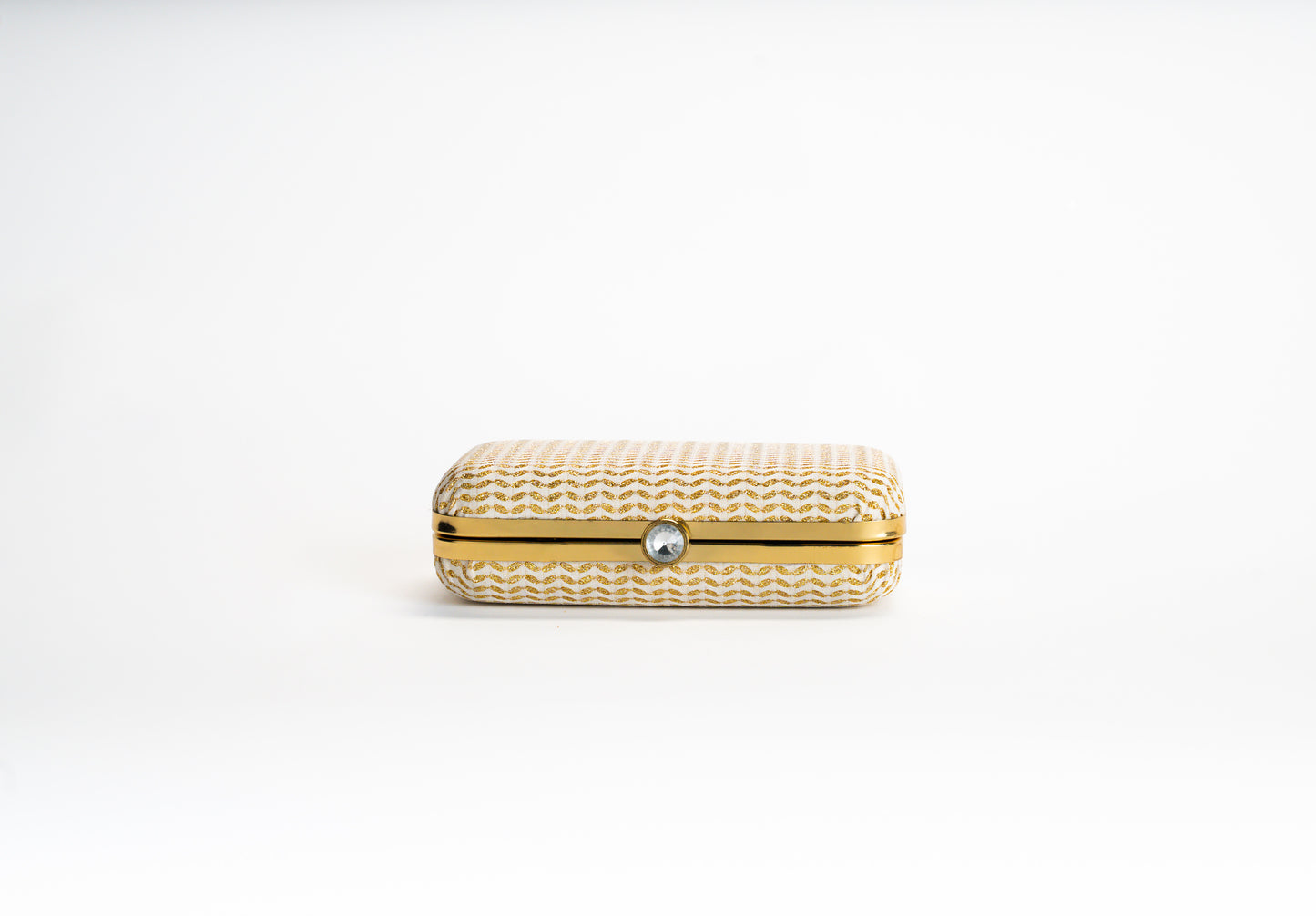 Gold clutch bag ladies – Golden Wave NOESHI