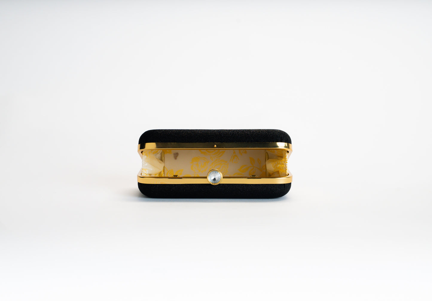 Black clutch bag ladies - Midnight Elegance NOESHI