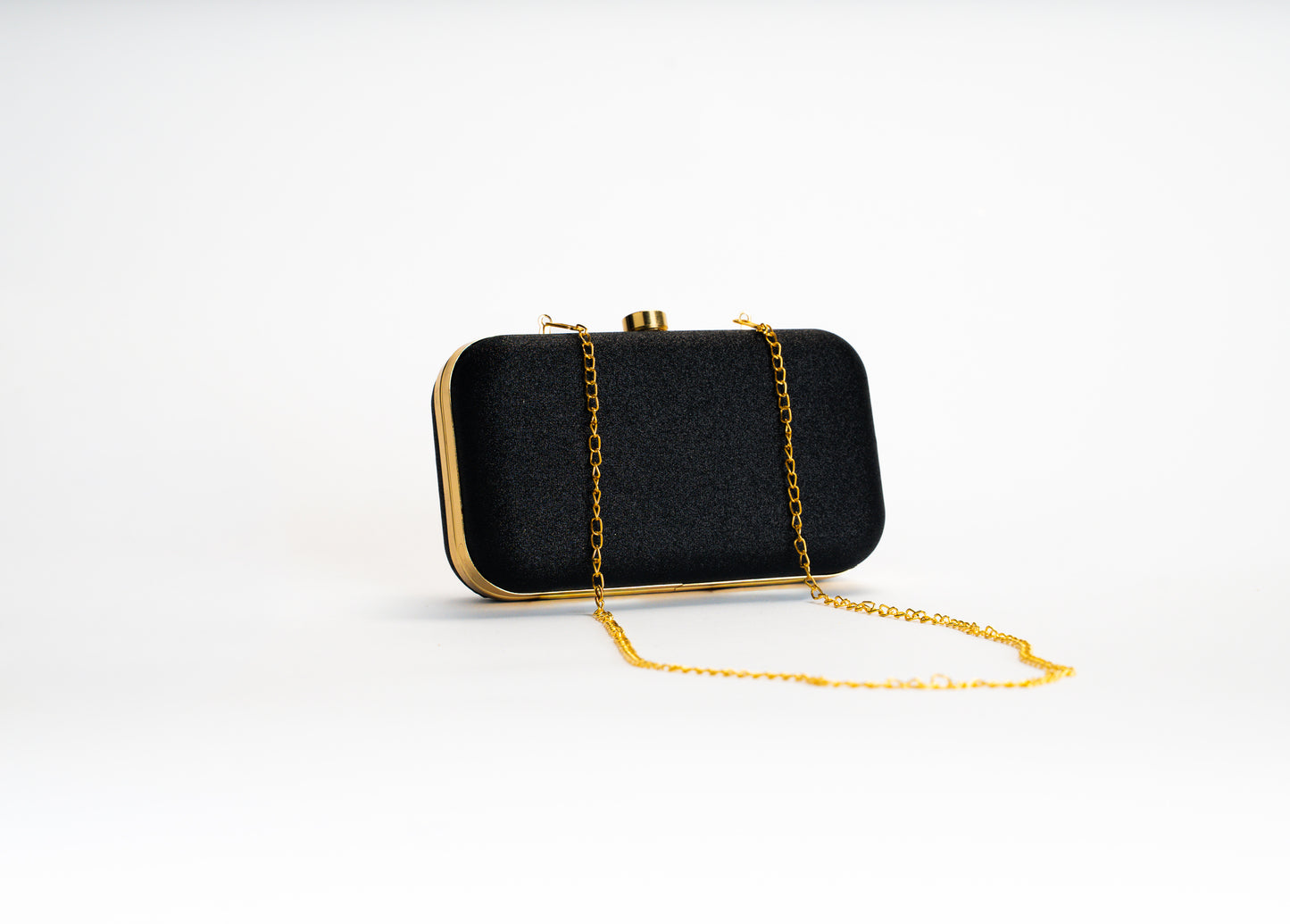 Black clutch bag ladies - Midnight Elegance NOESHI