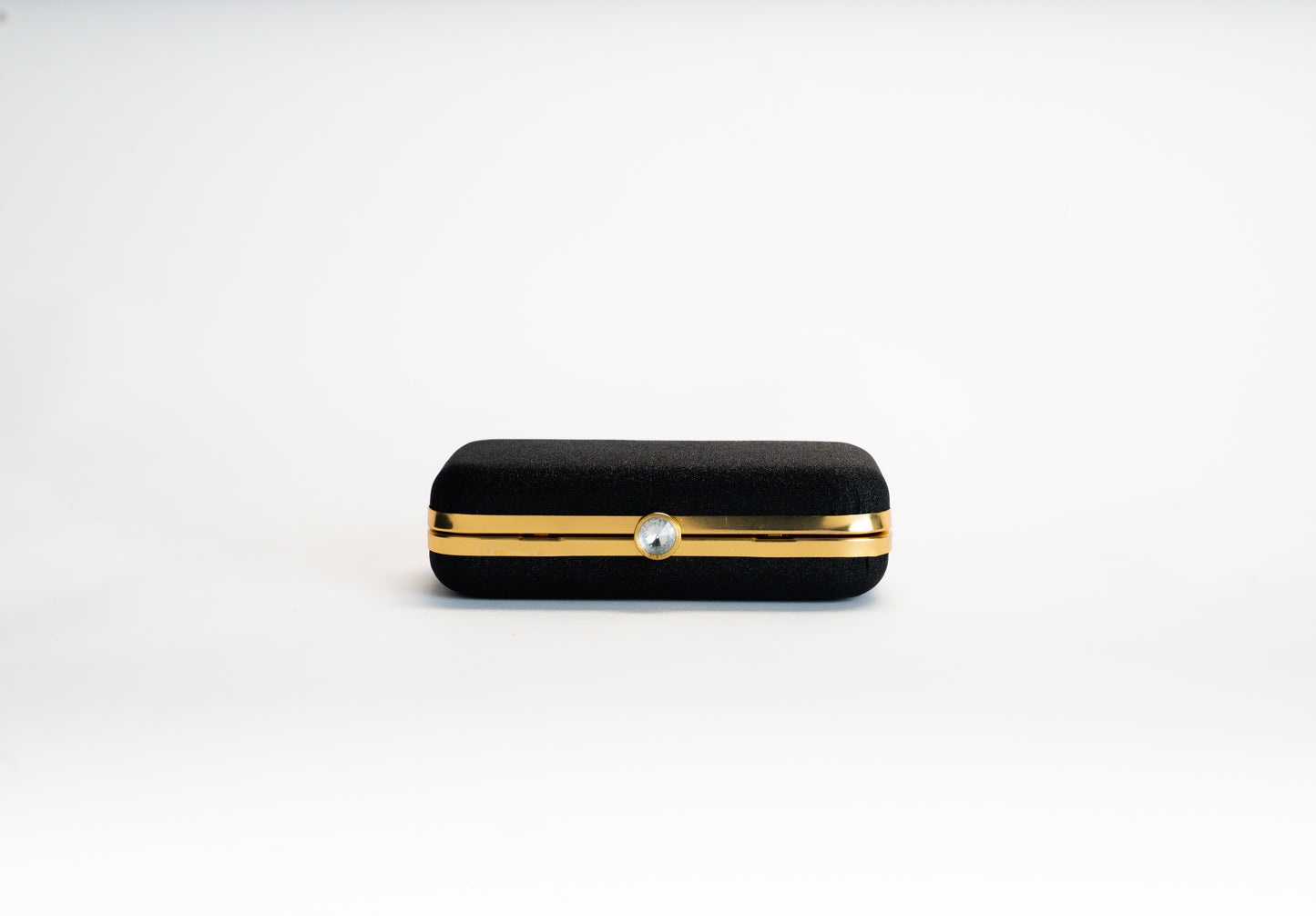 Black clutch bag ladies - Midnight Elegance NOESHI