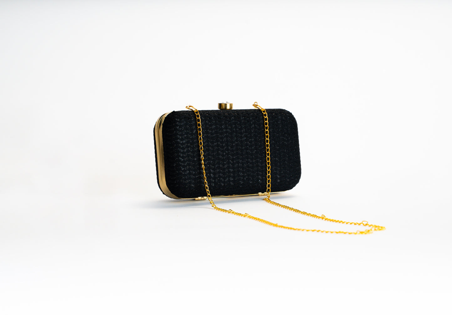 Zwarte Wave clutch