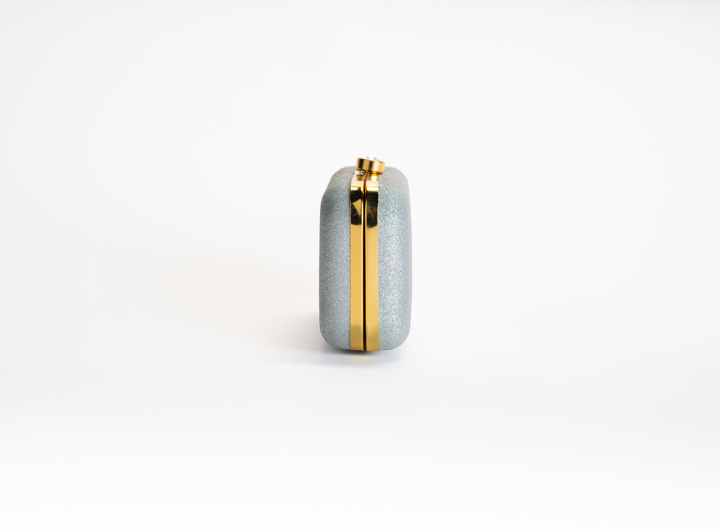 Silver clutch bag for women – Frost Shine NOESHI