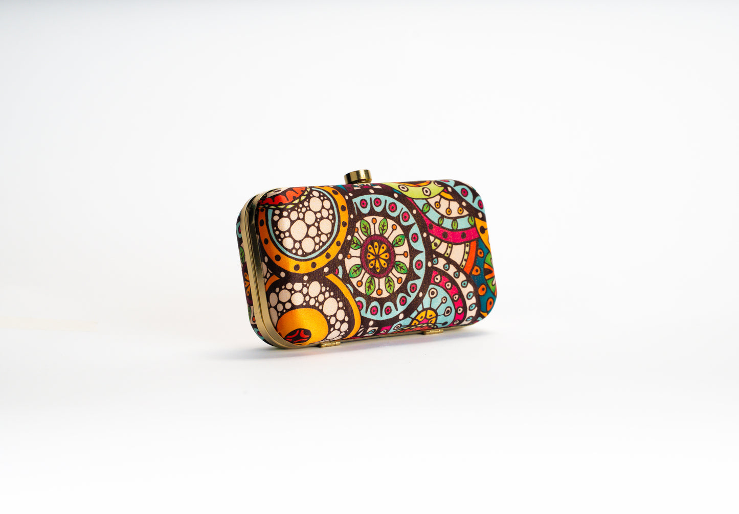 Bohemian clutch bag ladies – Mandala Glow NOESHI