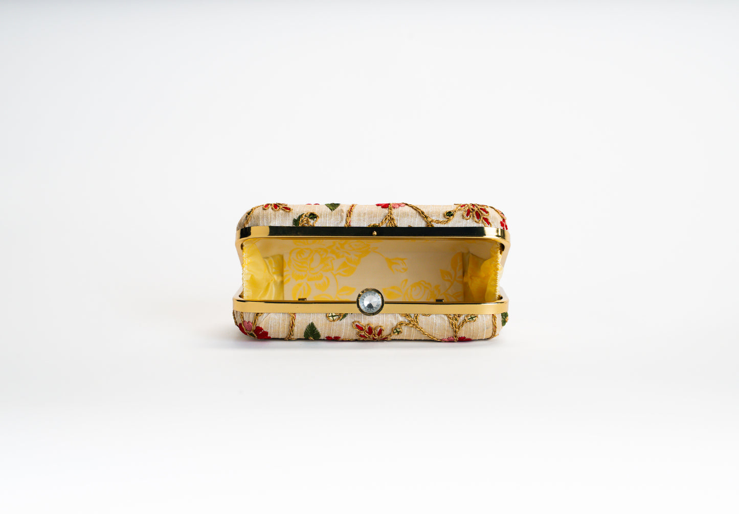 Embroidered clutch bag for women – Royal Bloom NOESHI
