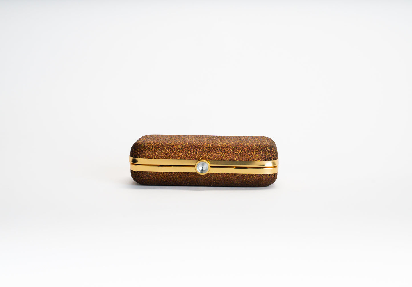 Bronze Clutch Bag for Women - Glitter Evening Bag NOESHI