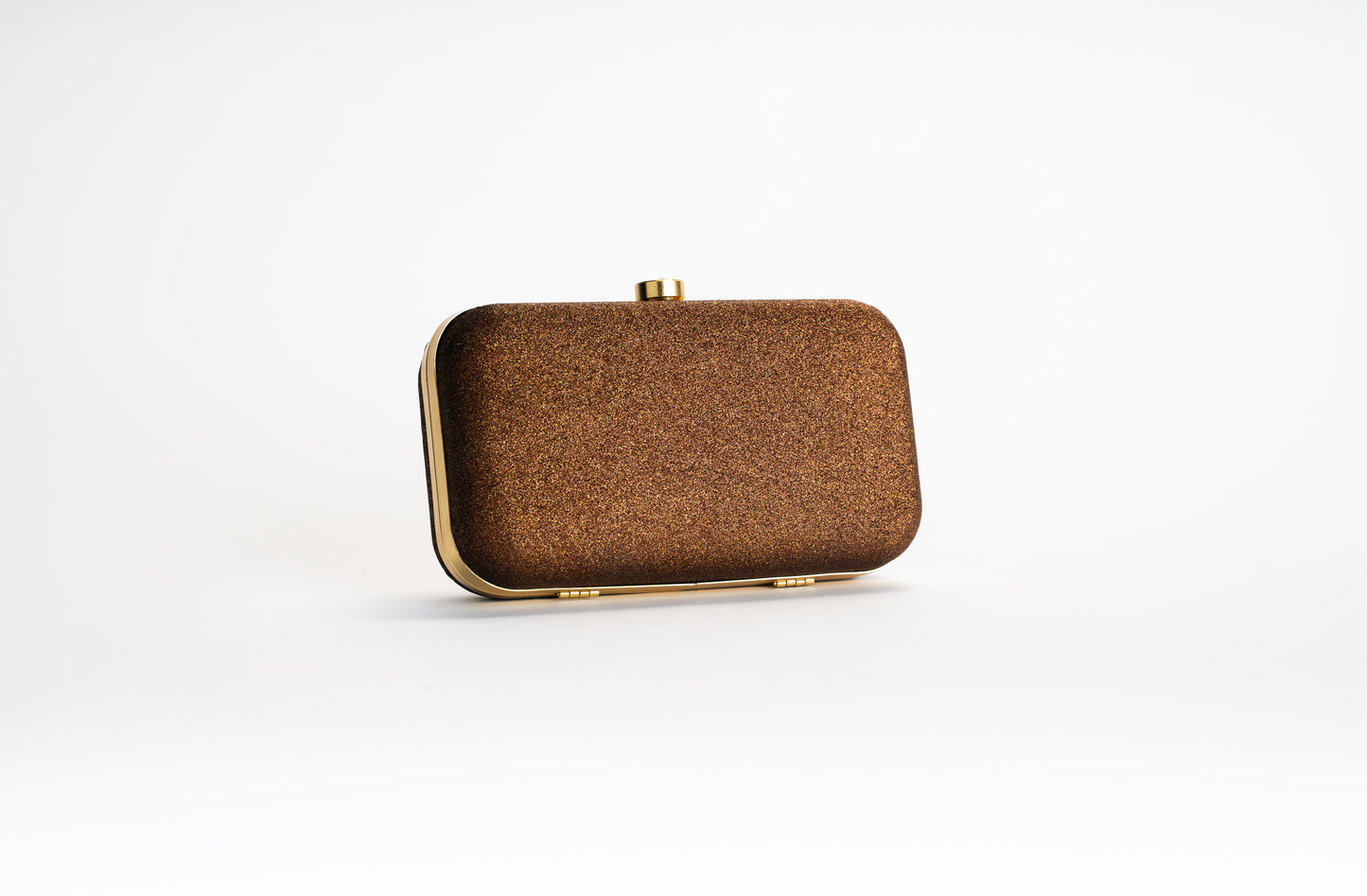 Bronze Clutch Bag for Women - Glitter Evening Bag NOESHI