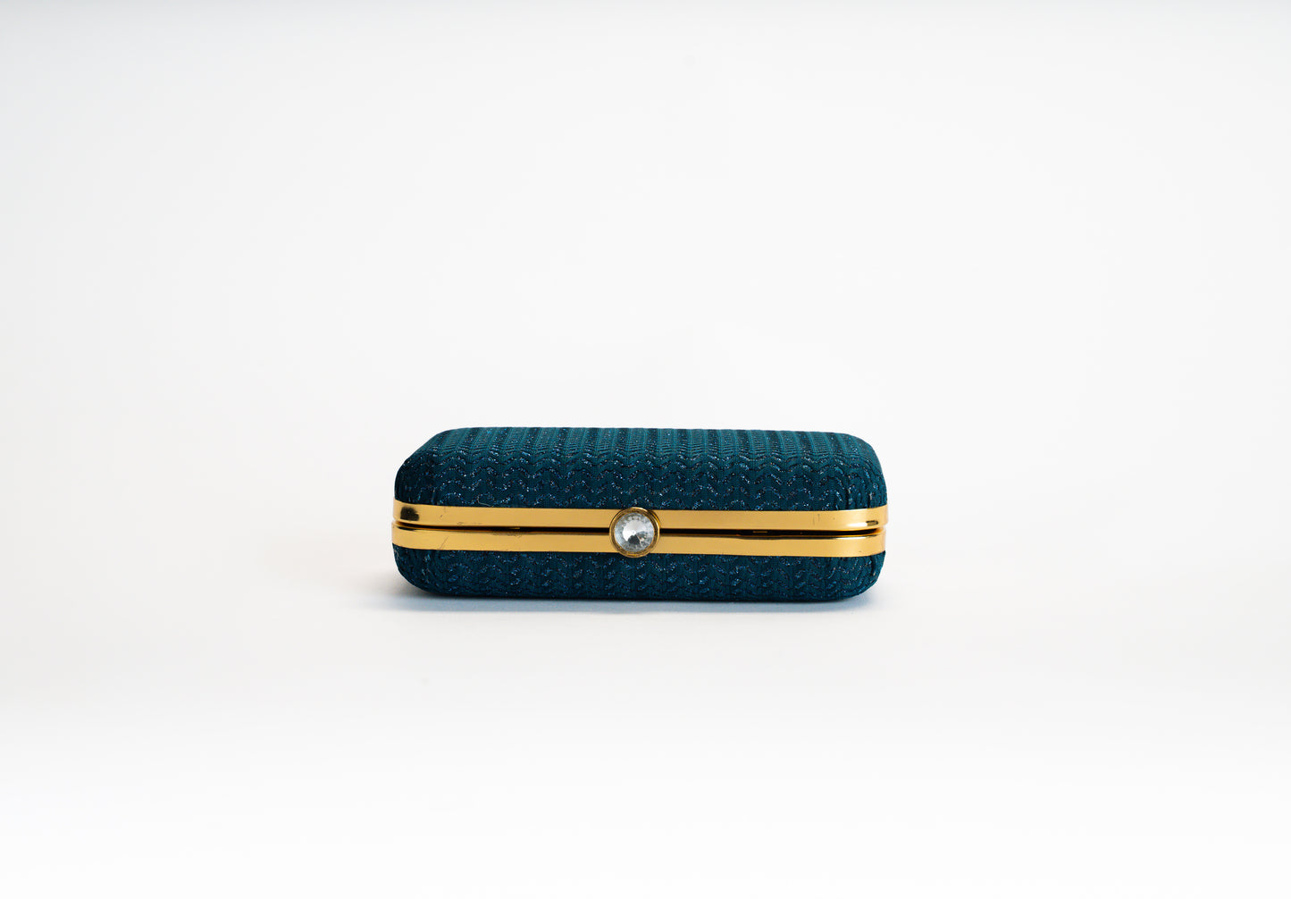 Blauwe Wave Clutch