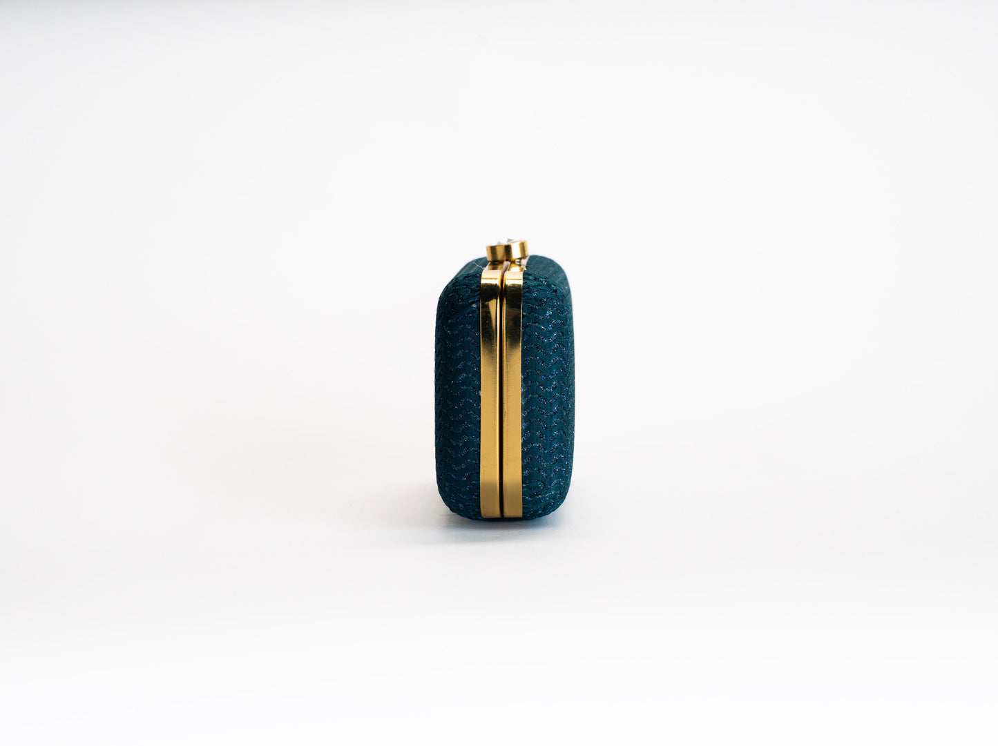 Blauwe Wave Clutch