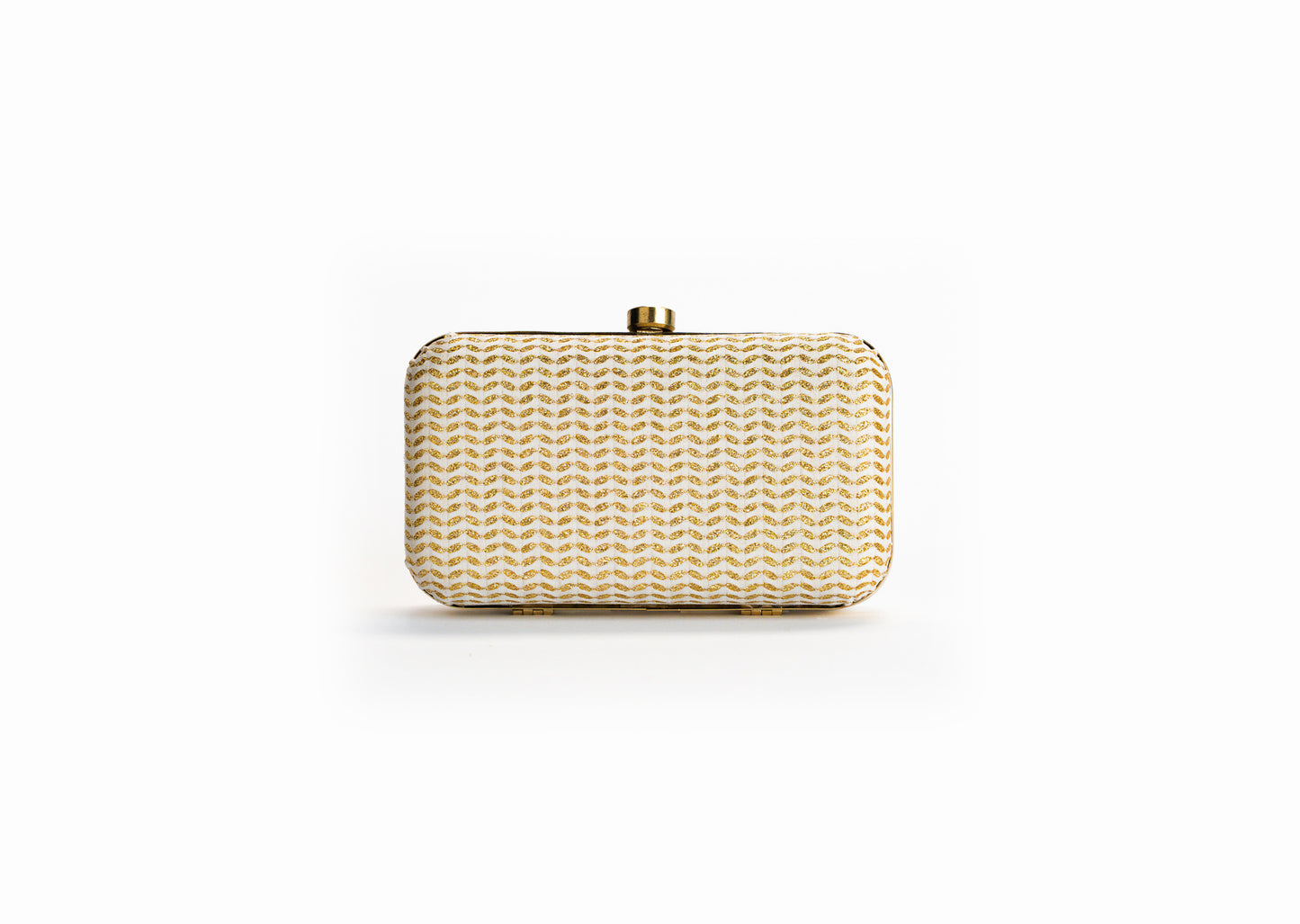 Gold clutch bag ladies – Golden Wave NOESHI