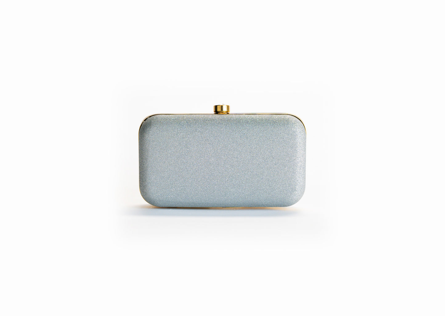 Silver clutch bag for women – Frost Shine NOESHI