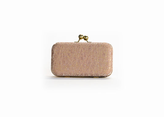 Champagne Clutch Bag for Women – Rosé Glow NOESHI