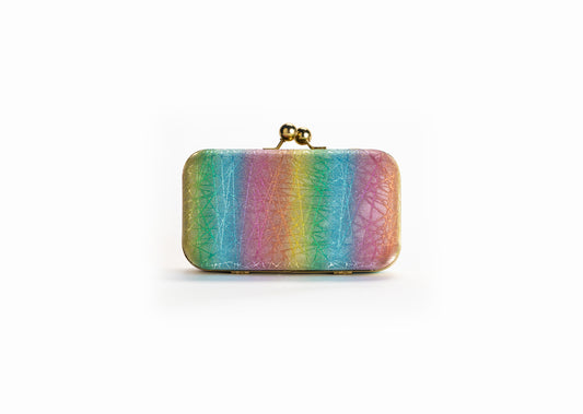 Rainbow clutch bag for women – Prism Glow NOESHI