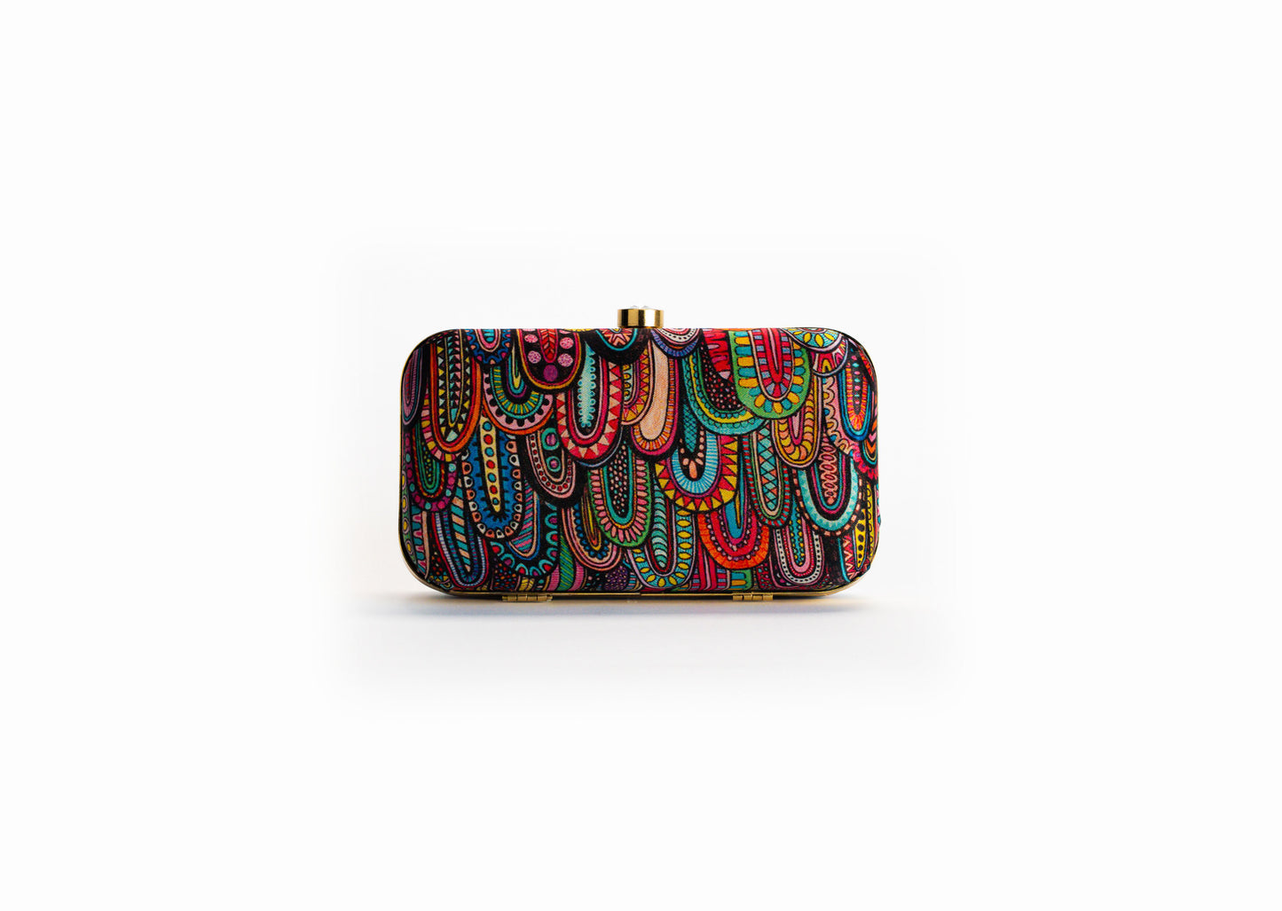 Bohemian clutch bag for women – paisley print NOESHI