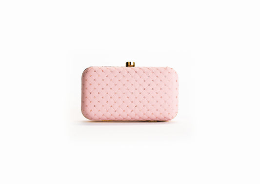 Pink clutch bag ladies – Soft Blush NOESHI