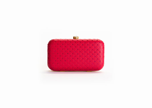 Pink clutch bag for women – Ruby Blush NOESHI